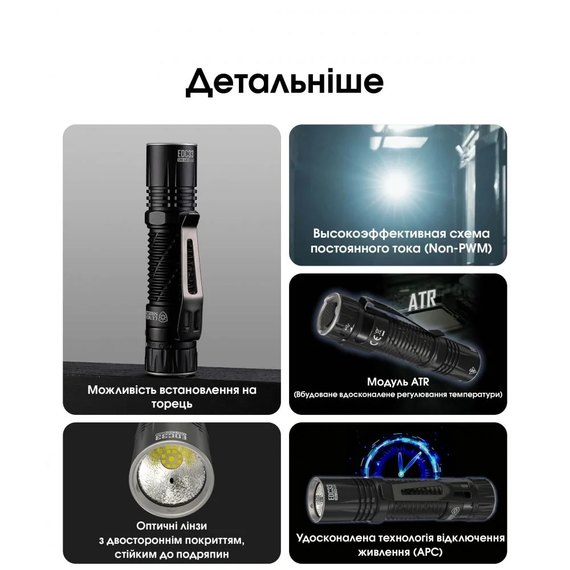 Фонарь ручной Nitecore EDC33 (6-1524), изображение 29