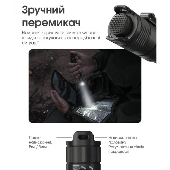 Фонарь ручной Nitecore MT2A Pro (6-1019_pro), изображение 13