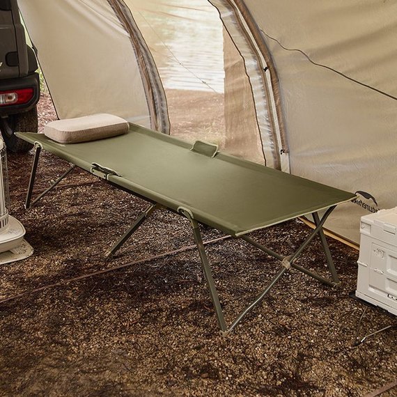 Ліжко складане Naturehike CNH22JU033 зелений (6975641888543), зображення 4