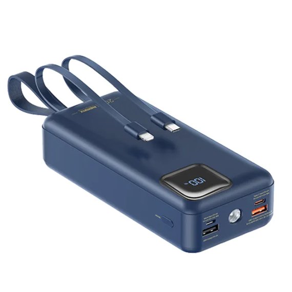 Повербанк Remax RPP-550 Suji 30000 mAh 20W + 22.5W PD+QC Blue (RPP-550 Blue), зображення 2