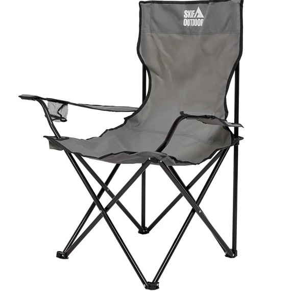 Стул раскладной Skif Outdoor Comfort Plus Gray (ZF-003GRY), Колір: Сірий, зображення 2