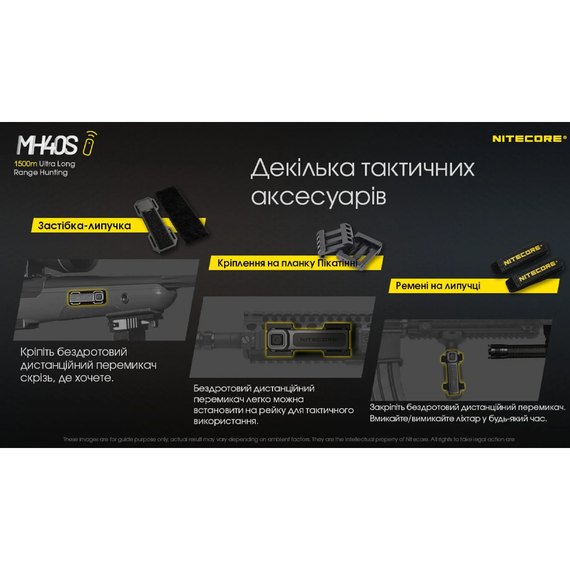 Тактический фонарь Nitecore MH40S Hunting KIT в подарочном кейсе (6-1187_s_kit), изображение 13