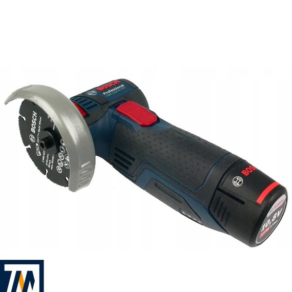 Акумуляторна кутова шліфувальна машина (болгарка) Bosch Professional GWS 12V-76 (06019F200B), зображення 4