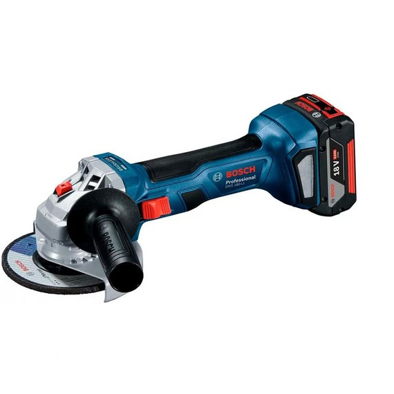 Аккумуляторная угловая шлифмашина (болгарка) Bosch Professional GWS 180-LI (06019H9025), изображение 3