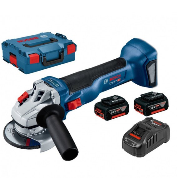 Аккумуляторная угловая шлифмашина (болгарка) Bosch Professional GWS 18V-10 (06019J4004), изображение 2