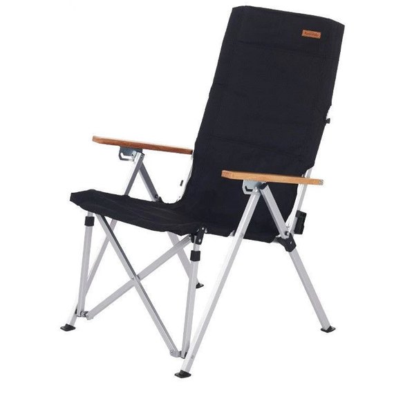Кресло складное Naturehike NH17T003-Y, алюминий, черный (6927595724934), Цвет : Чёрный