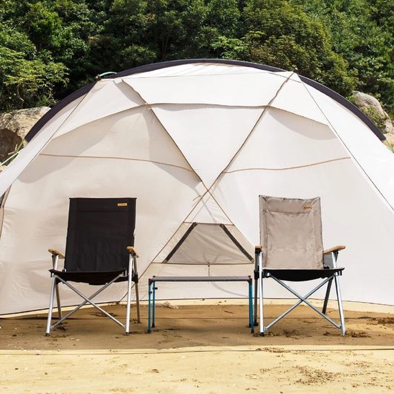 Кресло складное Naturehike NH17T003-Y, алюминий, черный (6927595724934), Цвет : Чёрный, изображение 5