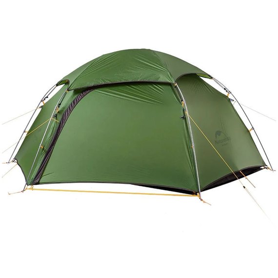 Палатка Naturehike Cloud Peak 2 NH17K240-Y 20D, двухместная со сферическим куполом, темно-зеленая (6927595712627)