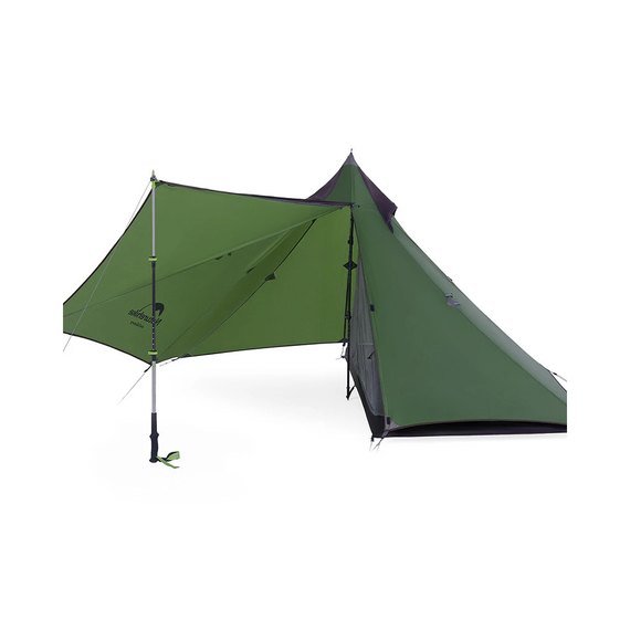 Палатка Naturehike NH17T030-L, сверхлегкая с острой верхушкой, темно-зеленая (6975641885894), изображение 2