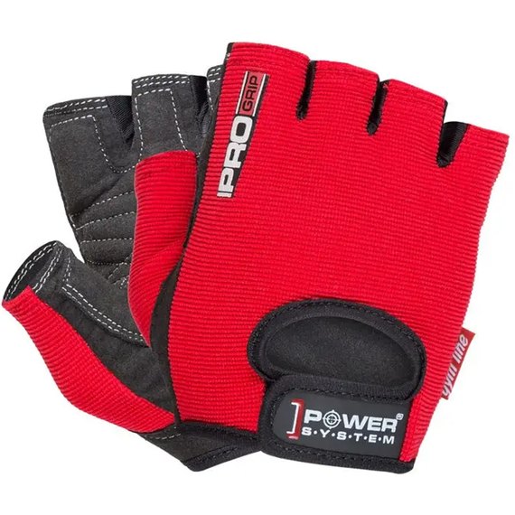 Перчатки для зала Power System PS-2250 Red 2XL (PS-2250_2XL_Red), Размер: XXL, Цвет: Красный