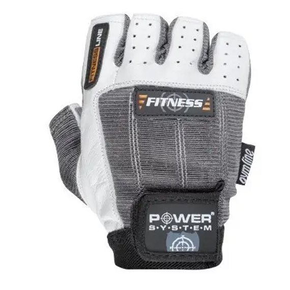Перчатки для фитнеса Power System PS-2300 Grey/White 2XL (PS-2300_2XL_Grey-White), Размер: XXL, Цвет: Серый/Белый, изображение 2