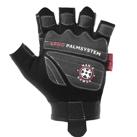 Перчатки для фитнеса Power System PS-2580 Black/Grey XL (PS-2580_XL_Black-grey), Размер: XL, Цвет: Чёрный/Серый, изображение 3