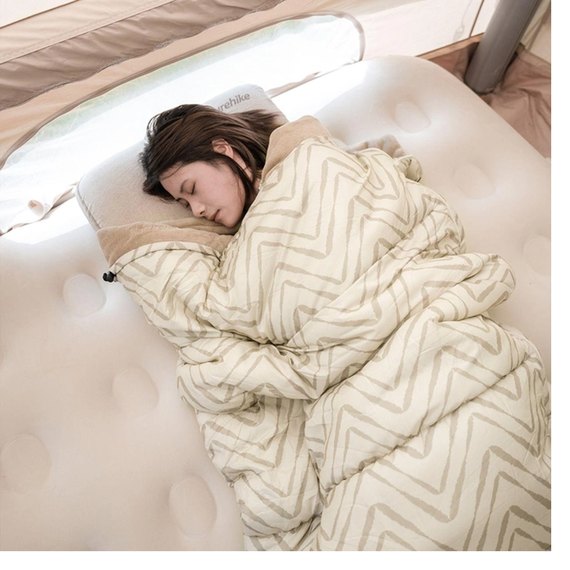 Спальный мешок Naturehike DP100 CNK2300SD012, бежевый (6976023923562), изображение 3