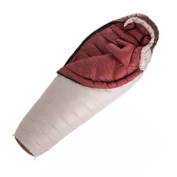 Спальный мешок Naturehike Snowbird NH20YD001 с натуральным пухом, M, коричневый 510 г (6927595762134)