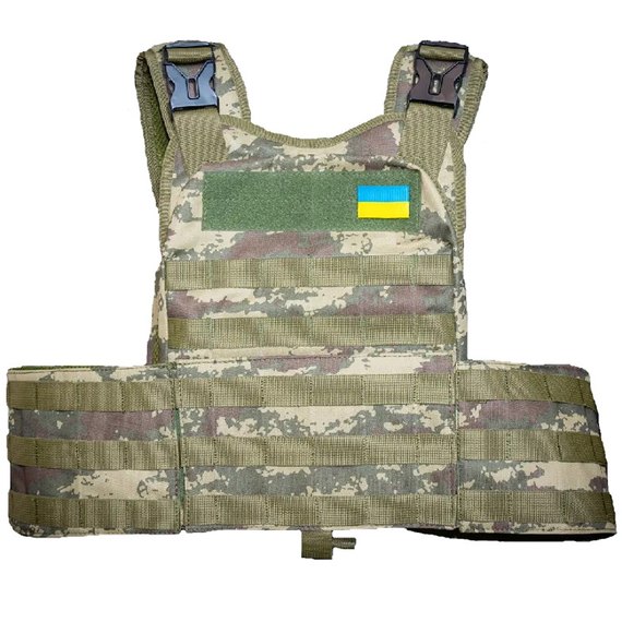 Плитоноска Kirasa тактична оксфорд піксель (KI1042)
