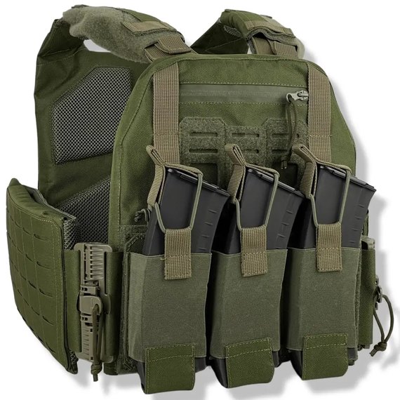 Плитоноска Ragnarok Plate Carrier закритого типу олива (PL-2-3), Колір : Олива