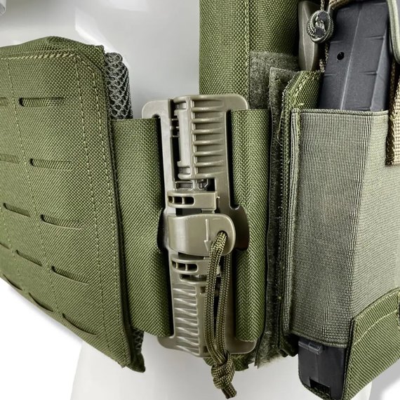 Плитоноска Ragnarok Plate Carrier закритого типу олива (PL-2-3), Колір : Олива, зображення 7