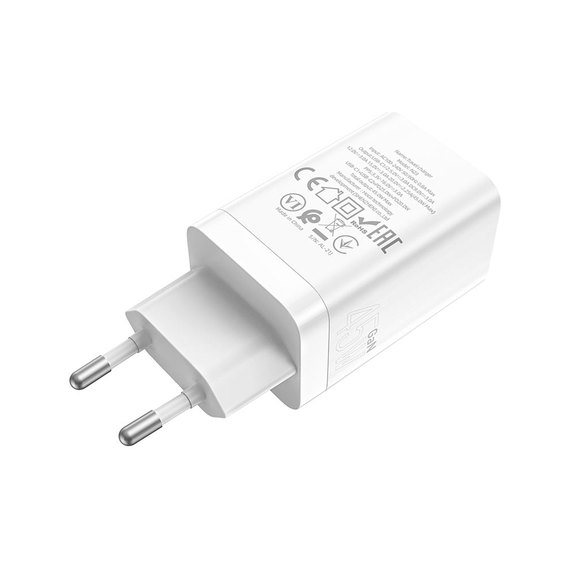 Зарядное устройство Hoco Type-c to Lightning Cable Astral N23 2Type-C, 45W/3A, PD/QC White (000008746), изображение 5