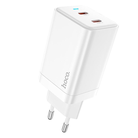 Зарядное устройство Hoco Type-c to Lightning Cable Astral N23 2Type-C, 45W/3A, PD/QC White (000008746), изображение 6