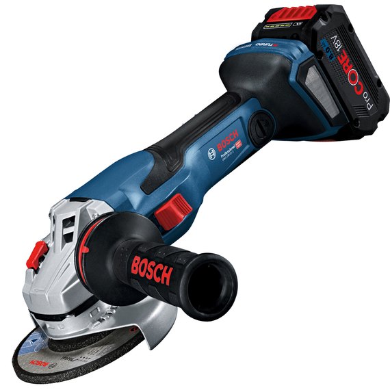 Аккумуляторная угловая шлифмашина (болгарка) Bosch Professional GWS 18V-15 C (каркас) (06019H6000)