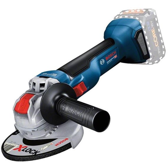 Акумуляторна кутова шліфувальна машина (болгарка) Bosch Professional GWX 18V-15 SC (каркас) (06019H6500)