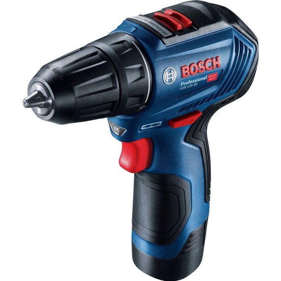 Аккумуляторный бесщеточный шуруповерт Bosch Professional GSR 12V-30 + 3 набора насадок (06019G9001), изображение 2