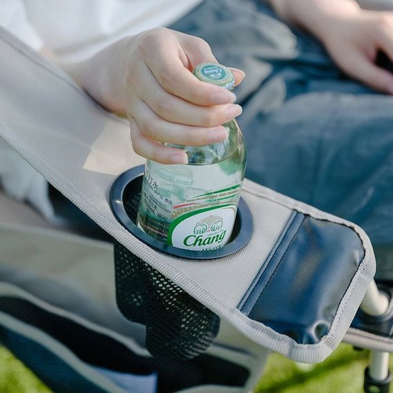 Кресло складное Naturehike CNK2300JJ012, алюминий, бежевый (6976023922916), изображение 6