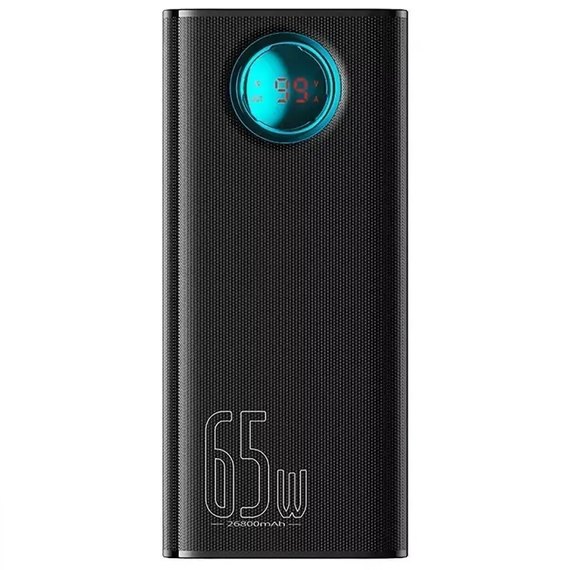 Повербанк Baseus Amblight Digital Display Fast Charge Power Bank 26800mAh Cluster Black (P10022402113-00)