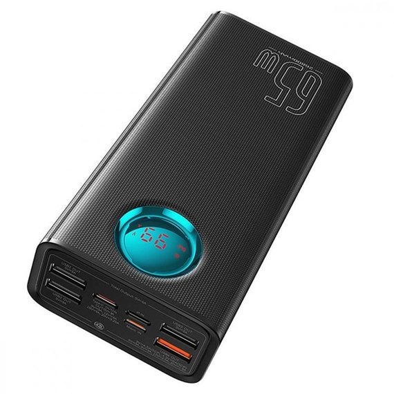 Повербанк Baseus Amblight Digital Display Fast Charge Power Bank 26800mAh Cluster Black (P10022402113-00), изображение 6