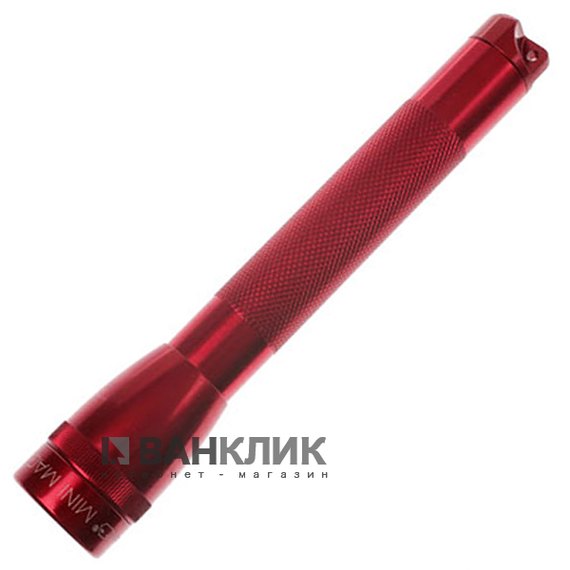 Фонарь Mini Maglite LED/2A3 (красный) (SP2303HY)