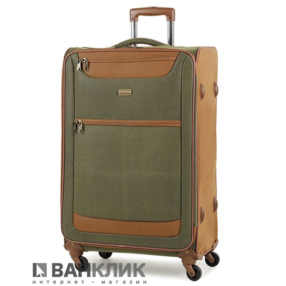 Чемодан Members Boston (S) Olive Green