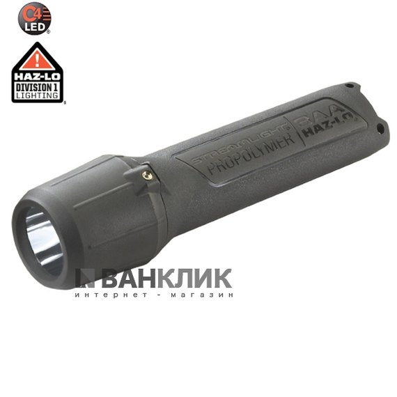 Фонарь Streamlight 3AA ProPolymer HAZ-LO Black