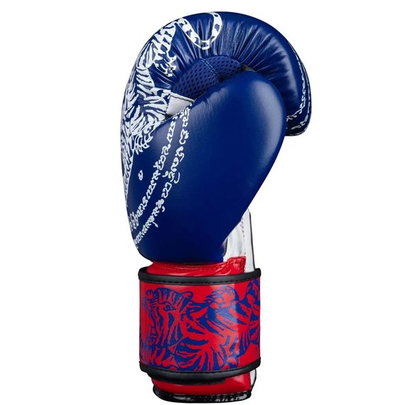 Боксерские перчатки Phantom Muay Thai Blue 12 унций (PHBG2496-12), Вес: 12 унций, Цвет: Синий, изображение 3