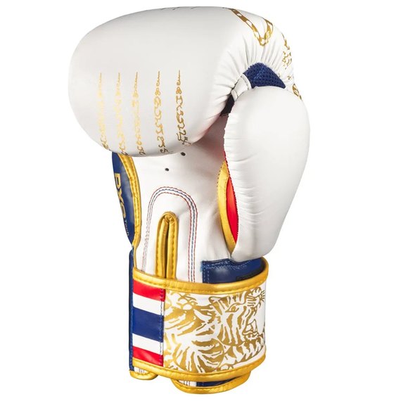Боксерские перчатки Phantom Muay Thai Gold Limited Edition 10 унций (PHBG2590-10), Вес: 10 унций, изображение 4