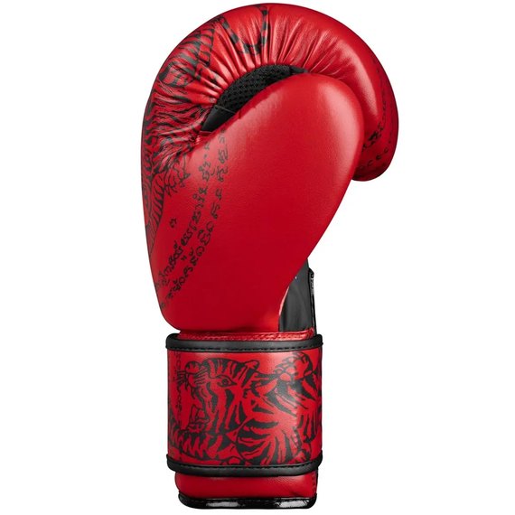 Боксерські рукавички Phantom Muay Thai Red 16 унцій (PHBG2505-16), Вага: 16 унцій, зображення 3