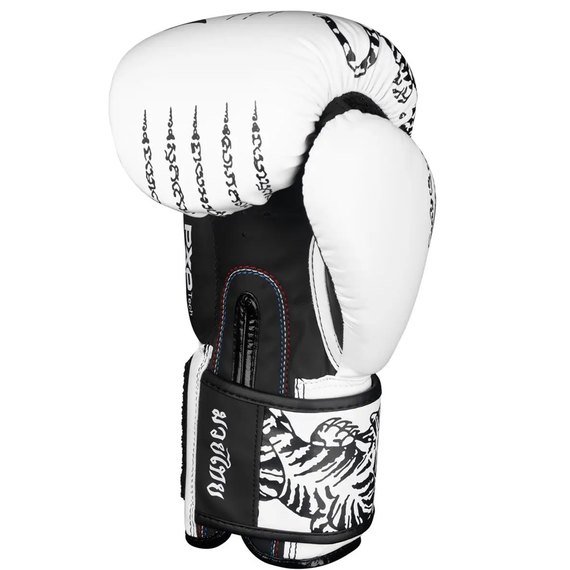Боксерские перчатки Phantom Muay Thai White 10 унций (PHBG2495-10), Вес: 10 унций, Цвет: Белый, изображение 7