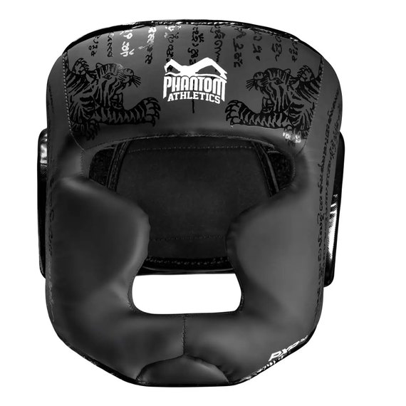 Боксерский шлем Phantom Muay Thai Full Face Black (PHHG2504), изображение 3