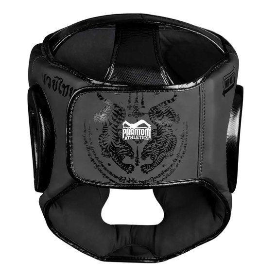 Боксерский шлем Phantom Muay Thai Full Face Black (PHHG2504), изображение 5