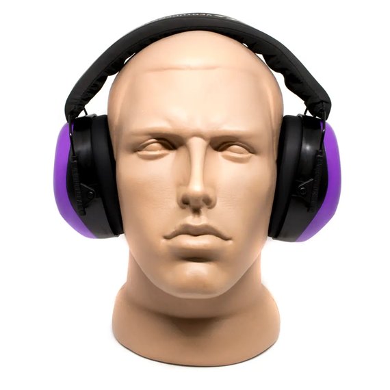 Навушники протишумні захисні Venture Gear VGPM8065C (захист слуху SNR 26 дБ, беруші в комплеті), фіолетові (VG-MUF-PM8065C), зображення 11
