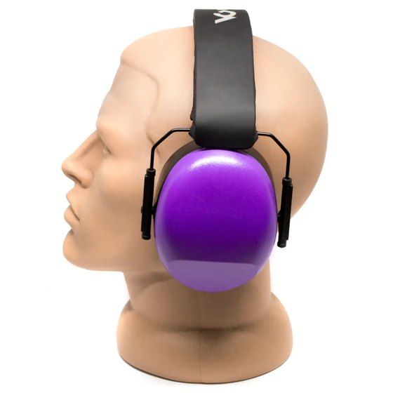 Навушники протишумні захисні Venture Gear VGPM8065C (захист слуху SNR 26 дБ, беруші в комплеті), фіолетові (VG-MUF-PM8065C), зображення 8
