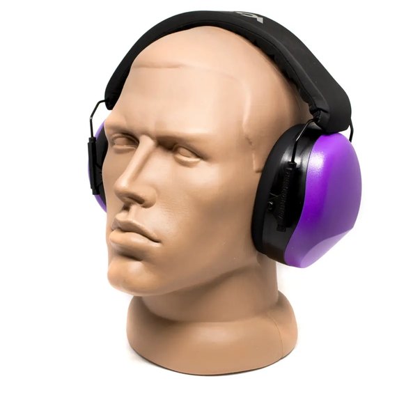 Навушники протишумні захисні Venture Gear VGPM8065C (захист слуху SNR 26 дБ, беруші в комплеті), фіолетові (VG-MUF-PM8065C), зображення 9