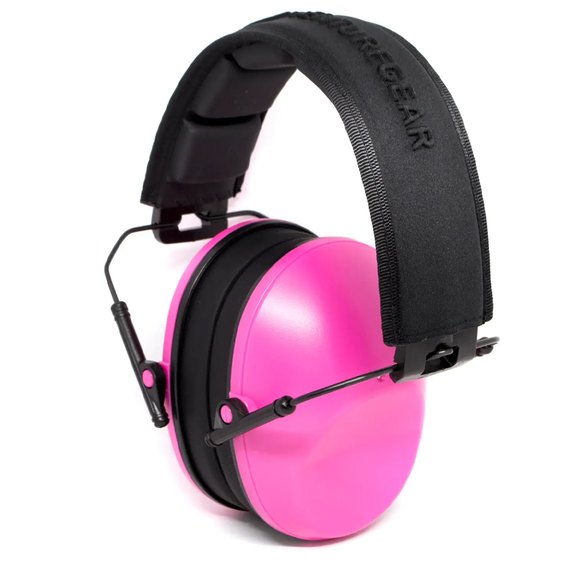 Наушники противошумные защитные Venture Gear VGPM9010PC (защита слуха NRR 24 дБ, беруши в комплекте), розовые (VG-MUF-PM9010PC), Цвет: Розовый