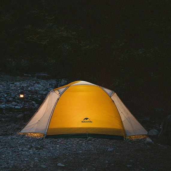 Палатка Naturehike CNK2300ZP024, трехместная, желтая (6976023923661), Цвет: Yellow, изображение 5