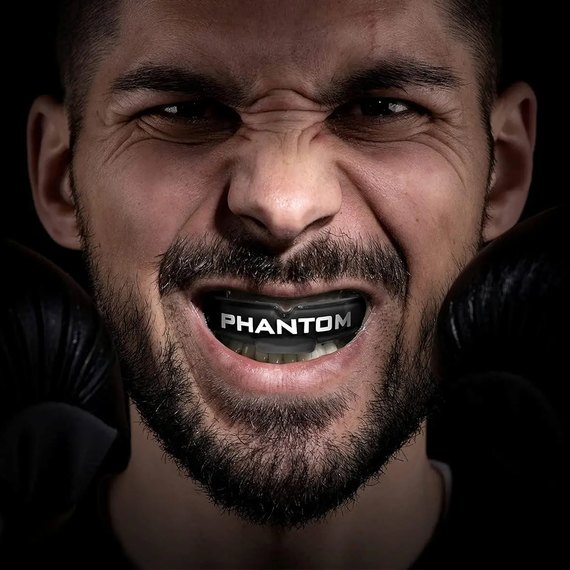 Капа для бокса Phantom Athletics Impact (возраст 11+) Black (PHMG520), Цвет: Black, изображение 7