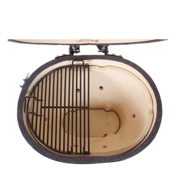 Керамічний вугільний гриль Primo Junior Oval All in One PGCJRC, зображення 3