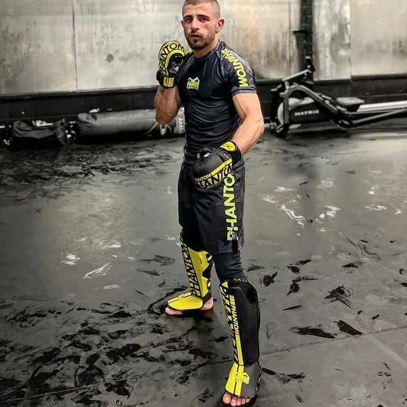 Перчатки для ММА Phantom APEX Sparring Neon L/XL (PHMMAG2301-LXL), Размер: L/XL, Цвет: Чёрный/Жёлтый, изображение 9