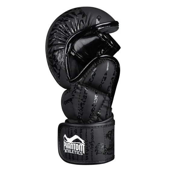 Перчатки для ММА Phantom Muay Thai Black S/M (PHMMAG2497-SM), Размер: S/M, Цвет: Чёрный, изображение 7