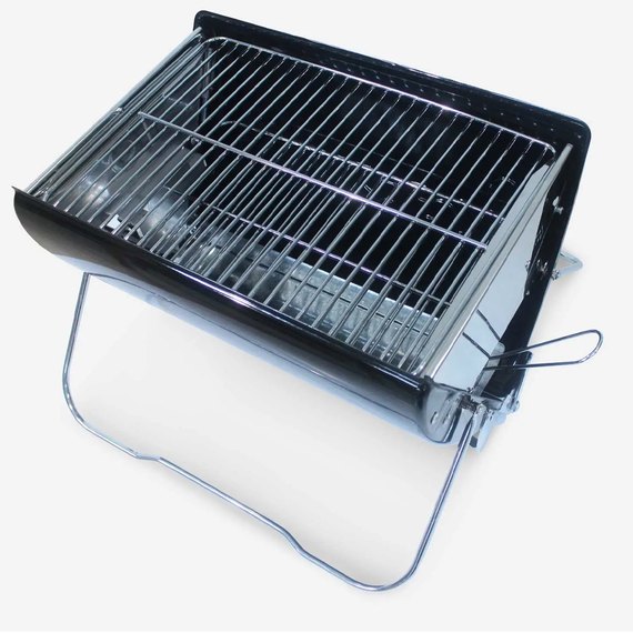 Портативний вугільний гриль O-GRILL I-GRILL чорний (igrill_black), Колір: Чорний, зображення 5
