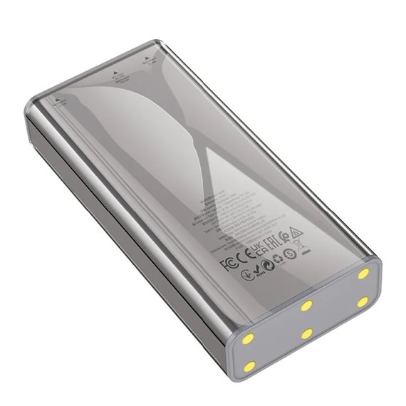 Повербанк HOCO Discovery edition J103A 20000 mAh 22.5W Grey (6931474788948), изображение 7