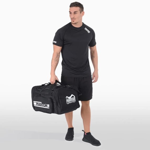Сумка спортивна Phantom Gym Bag Team Apex Black 80 л (PHBAG2483), зображення 5